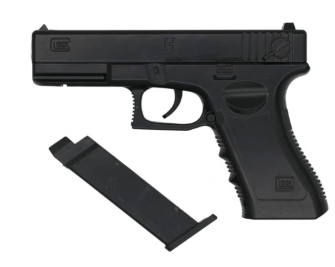 Replika pištole Glock 43 na BB 6 mm guličky+granát 